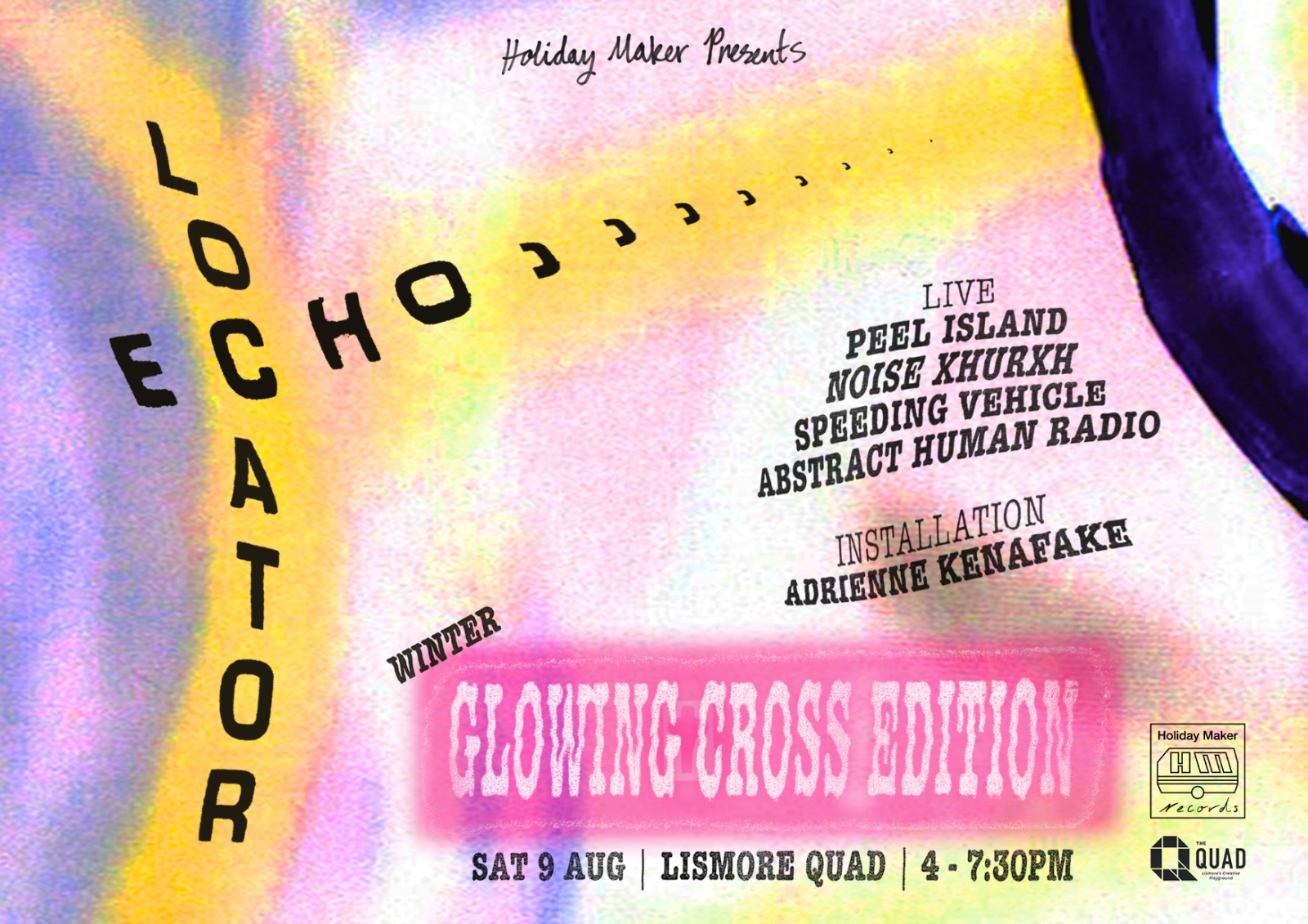 Echo Locator Winter Glowing Cross edition